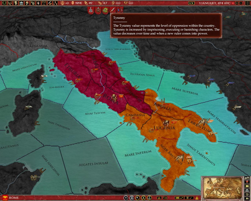 Europa Universalis: Rome Gold - screenshot 8