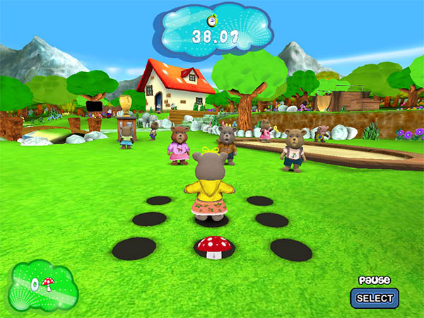 Hubert the Teddy Bear: Backyard Games - screenshot 1