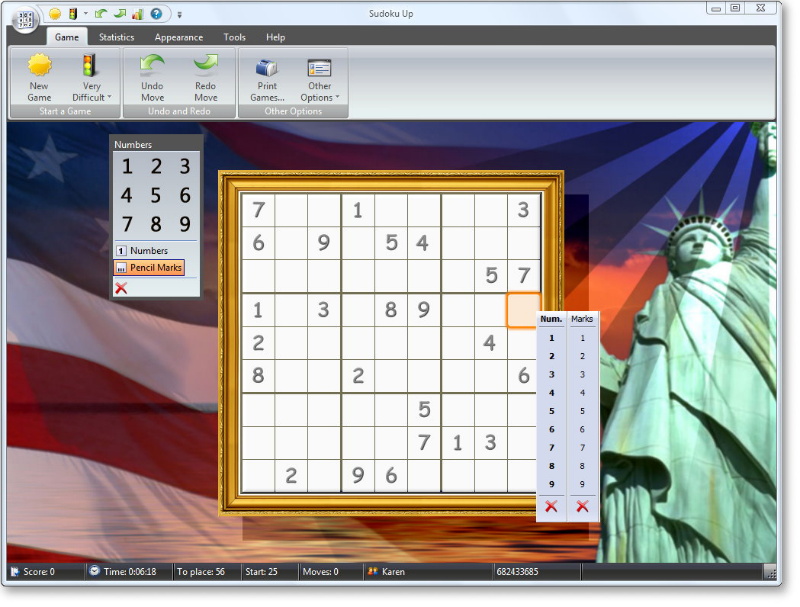 Sudoku Up 2009 - screenshot 2