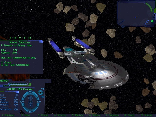 Star Trek: Klingon Academy - screenshot 2