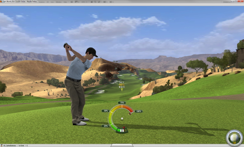 Tiger Woods PGA Tour Online - screenshot 1