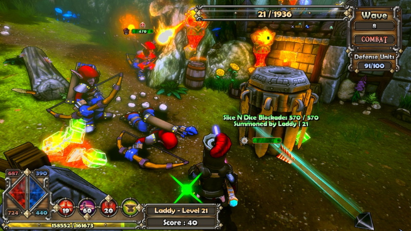 Dungeon Defenders - screenshot 2