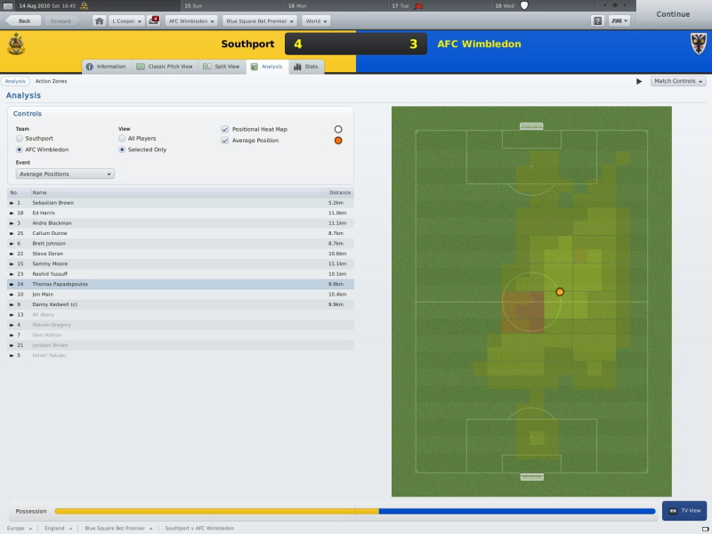 Football Manager 2011 - screenshot 16