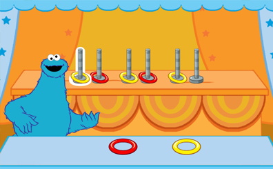 Sesame Street: Cookie's Counting Carnival - screenshot 1