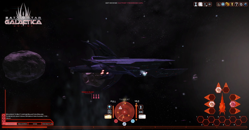 Battlestar Galactica Online - screenshot 1