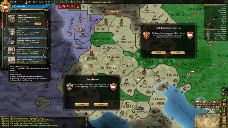 Europa Universalis 3: Chronicles - screenshot 11