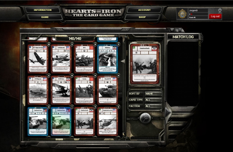 Hearts of Iron: The Card Game - screenshot 5
