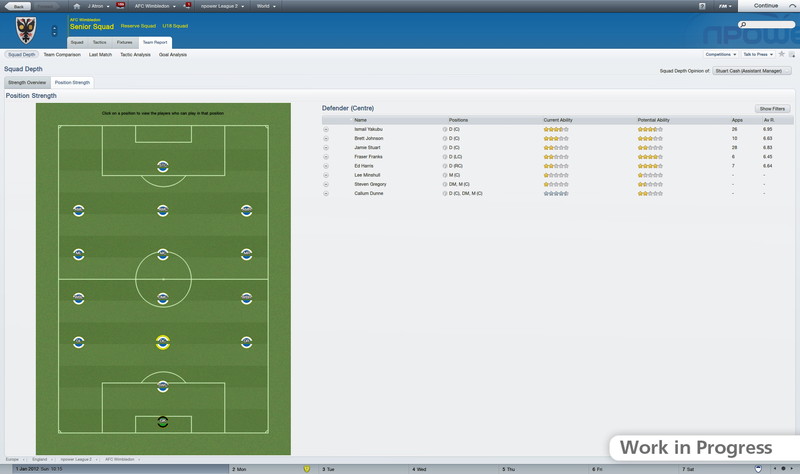Football Manager 2012 - screenshot 16