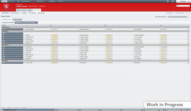 Football Manager 2012 - screenshot 6