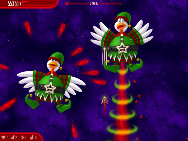 Chicken Invaders 4: Ultimate Omelette (Christmas Edition) - screenshot 4