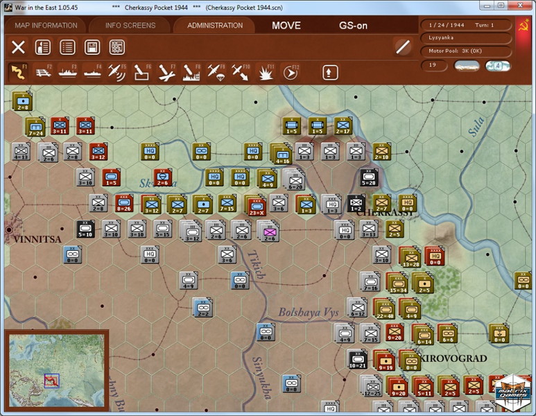 Gary Grigsby's War in the East: Don to the Danube - screenshot 5
