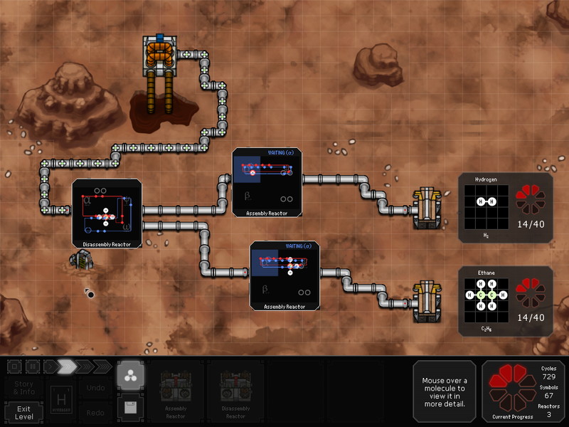 SpaceChem - screenshot 1