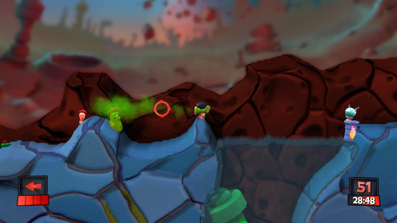 Worms Revolution: Mars Pack - screenshot 1