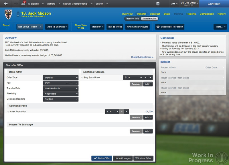 Football Manager 2013 - screenshot 17