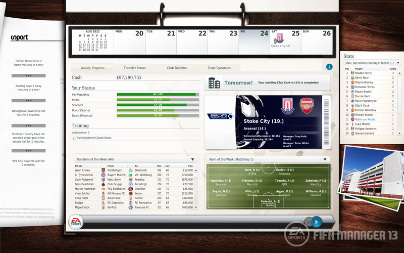 FIFA Manager 13 - screenshot 2