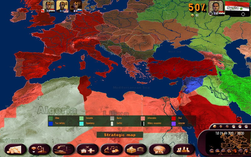 Masters of the World: Geo-Political Simulator 3 - screenshot 4