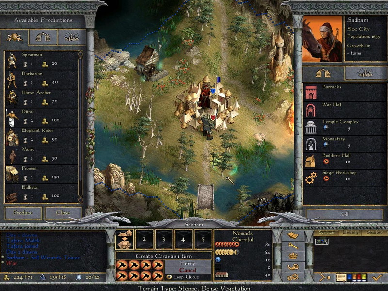 Age of Wonders: Shadow Magic - screenshot 11