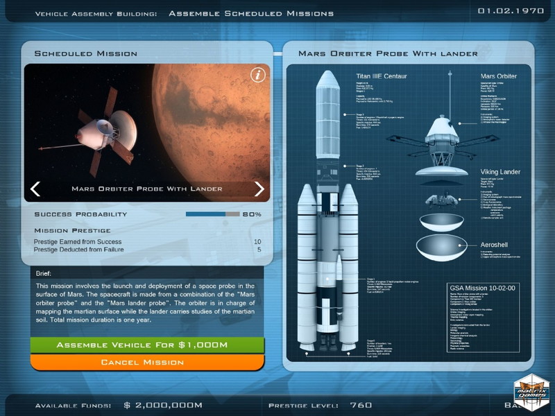 Buzz Aldrin's Space Program Manager - screenshot 1