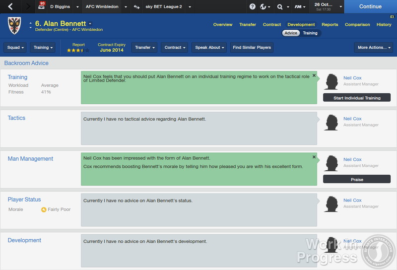 Football Manager 2014 - screenshot 13