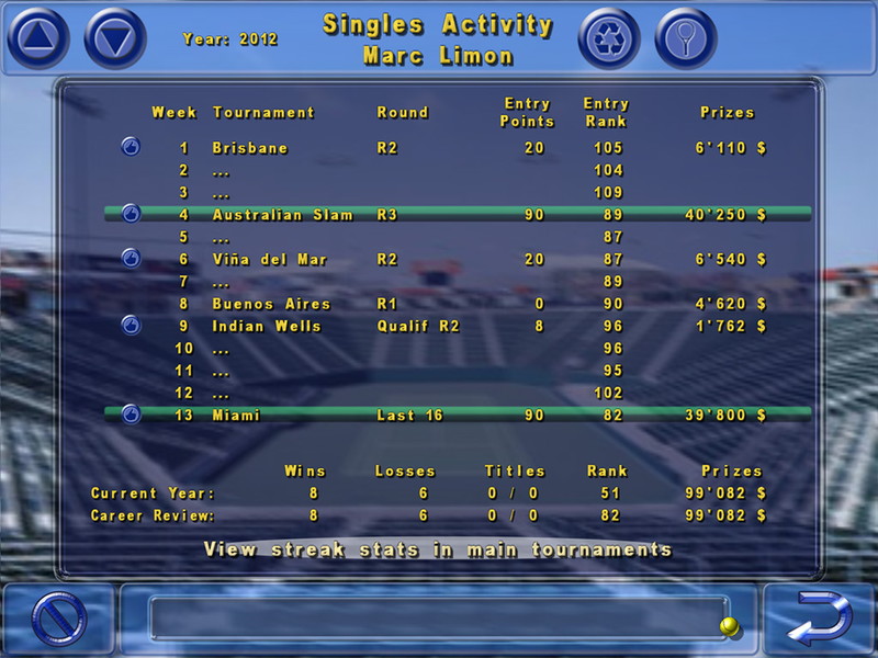 Tennis Elbow 2013 - screenshot 1