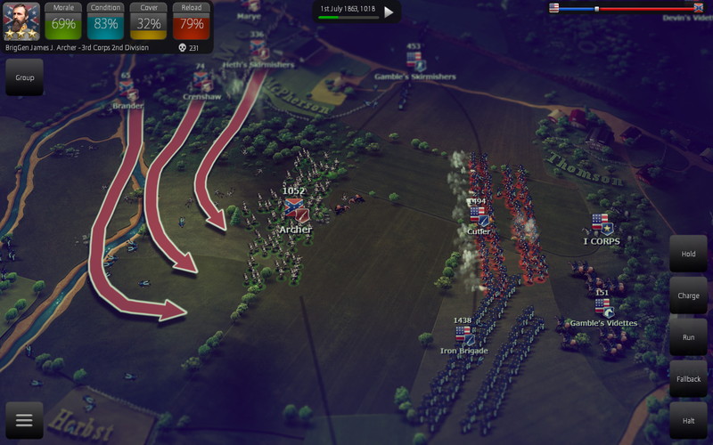 Ultimate General: Gettysburg - screenshot 7