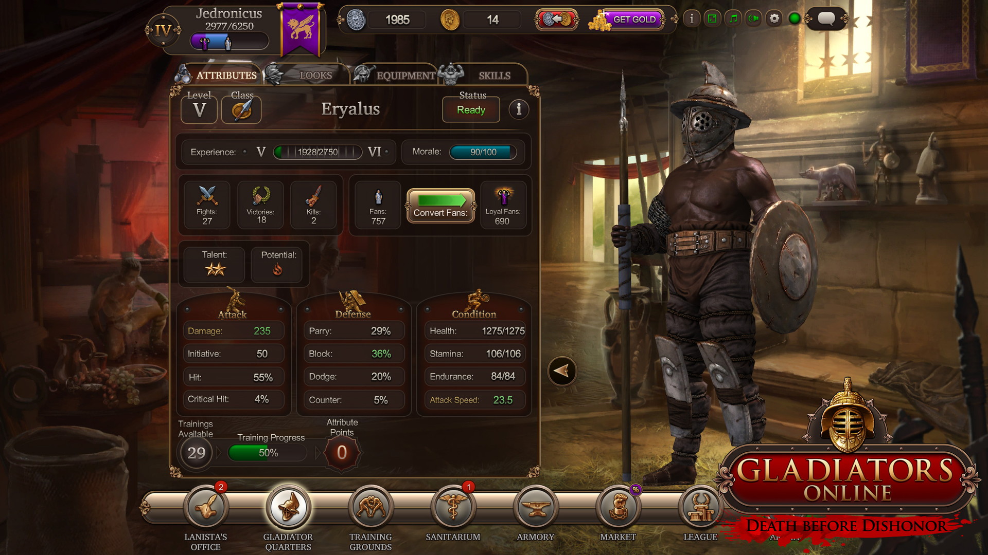 Gladiators Online: Death Before Dishonor - screenshot 7