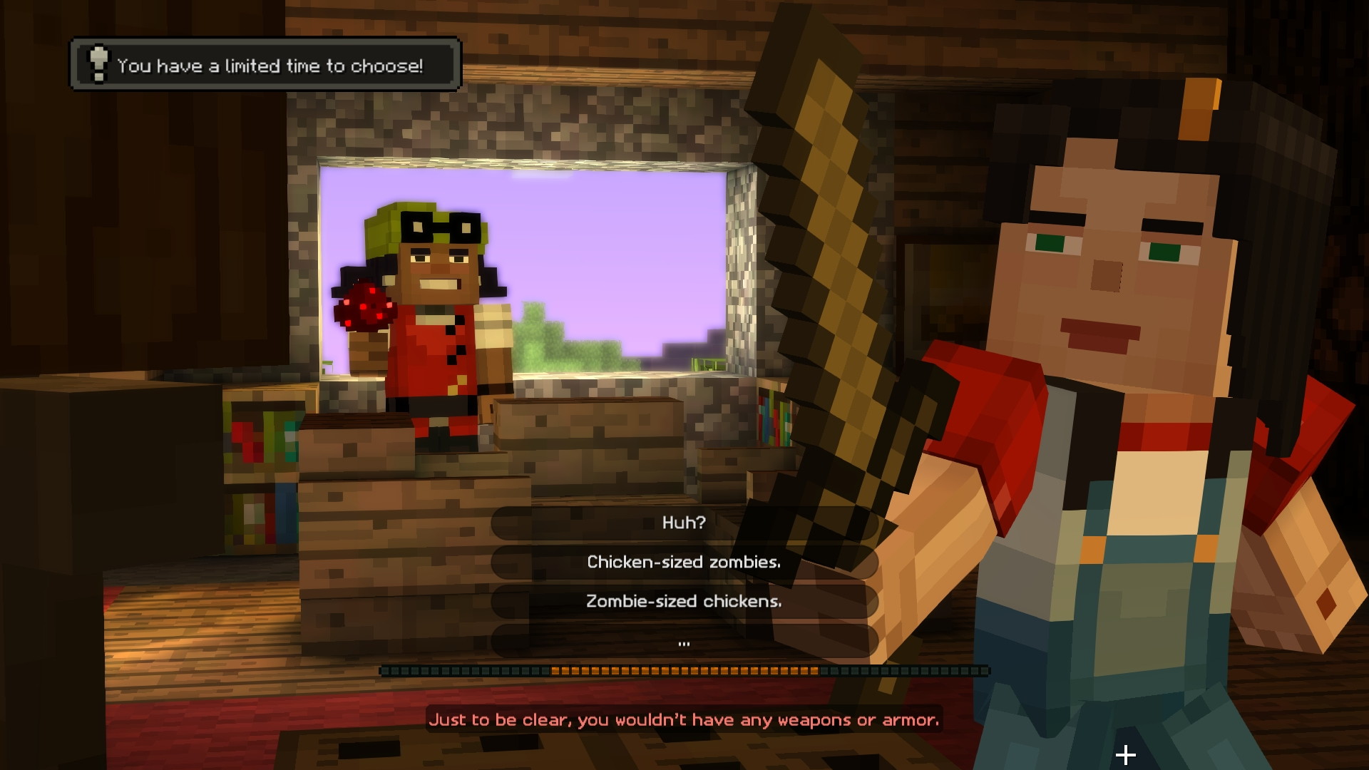 Minecraft: Story Mode - Episode 1: The Order of the Stone - screenshot 3