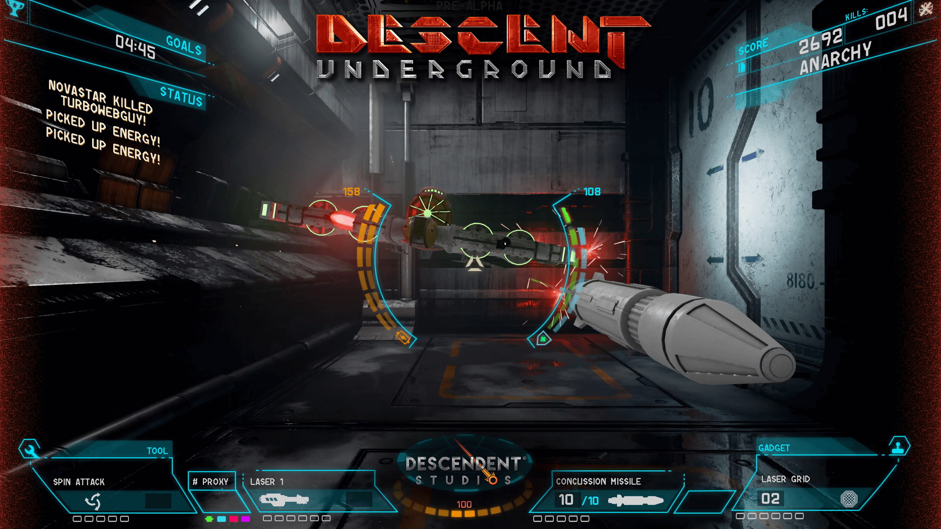 Descent: Underground - screenshot 2