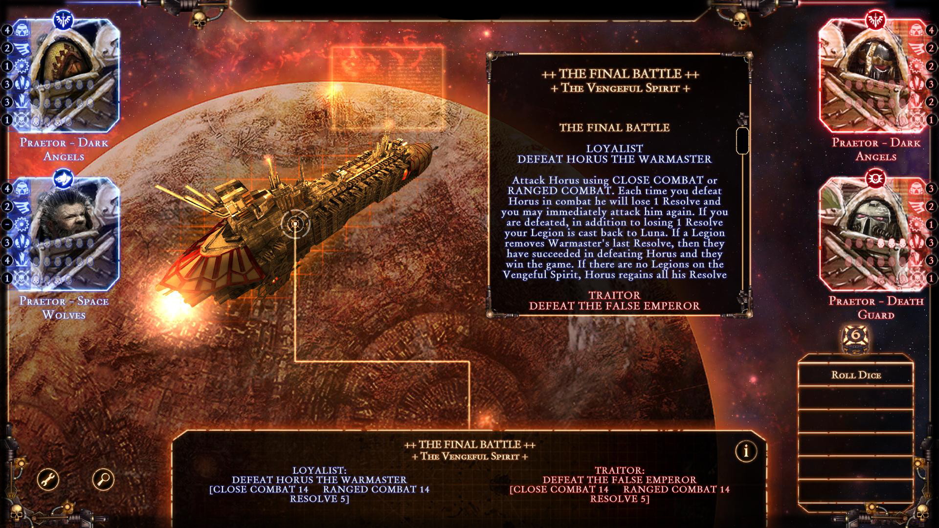 Talisman: The Horus Heresy - screenshot 3
