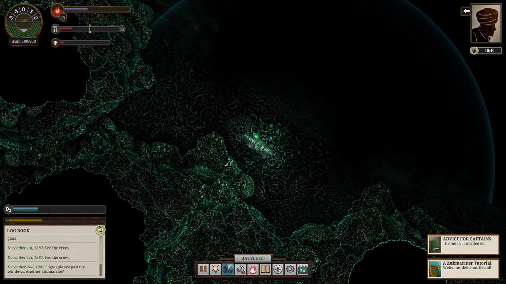Sunless Sea: Zubmariner - screenshot 1