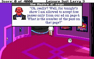Leisure Suit Larry 3 - screenshot 2