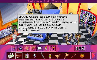 Leisure Suit Larry 6: Shape Up or Slip Out! - screenshot 7