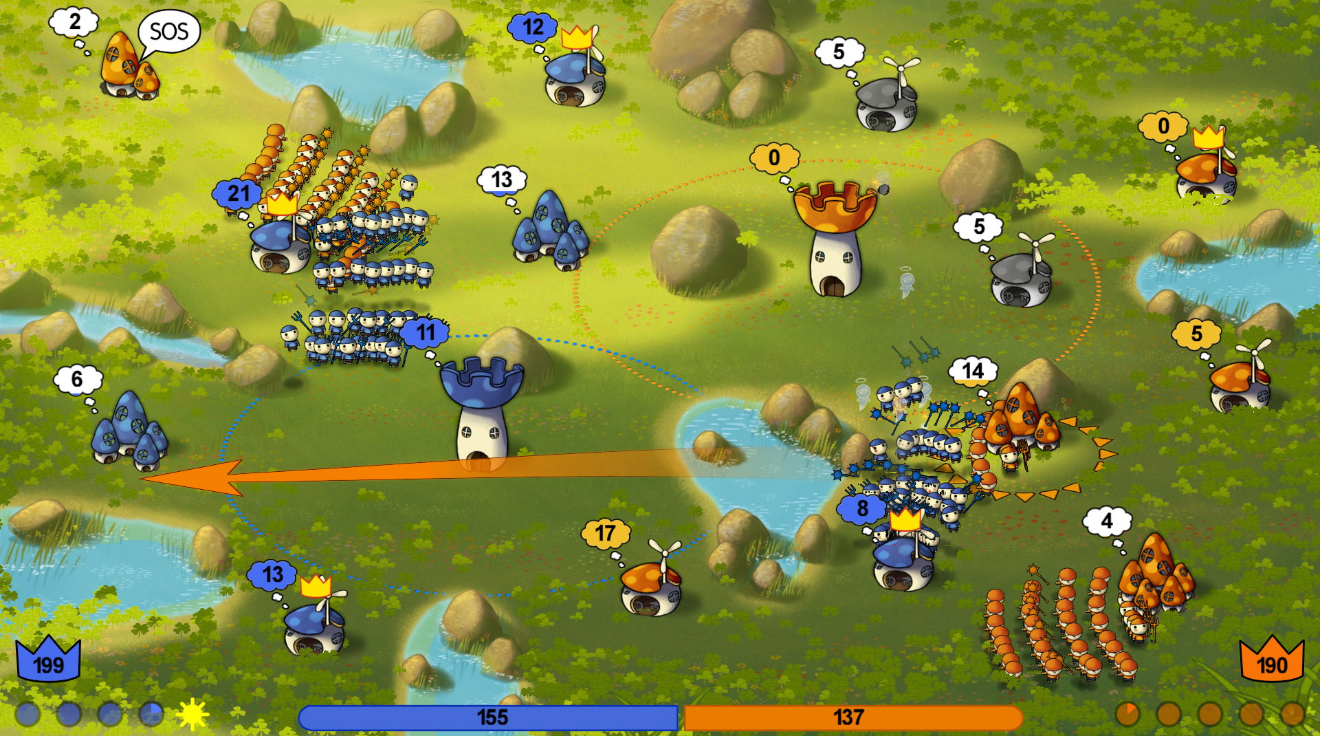 Mushroom Wars - screenshot 5