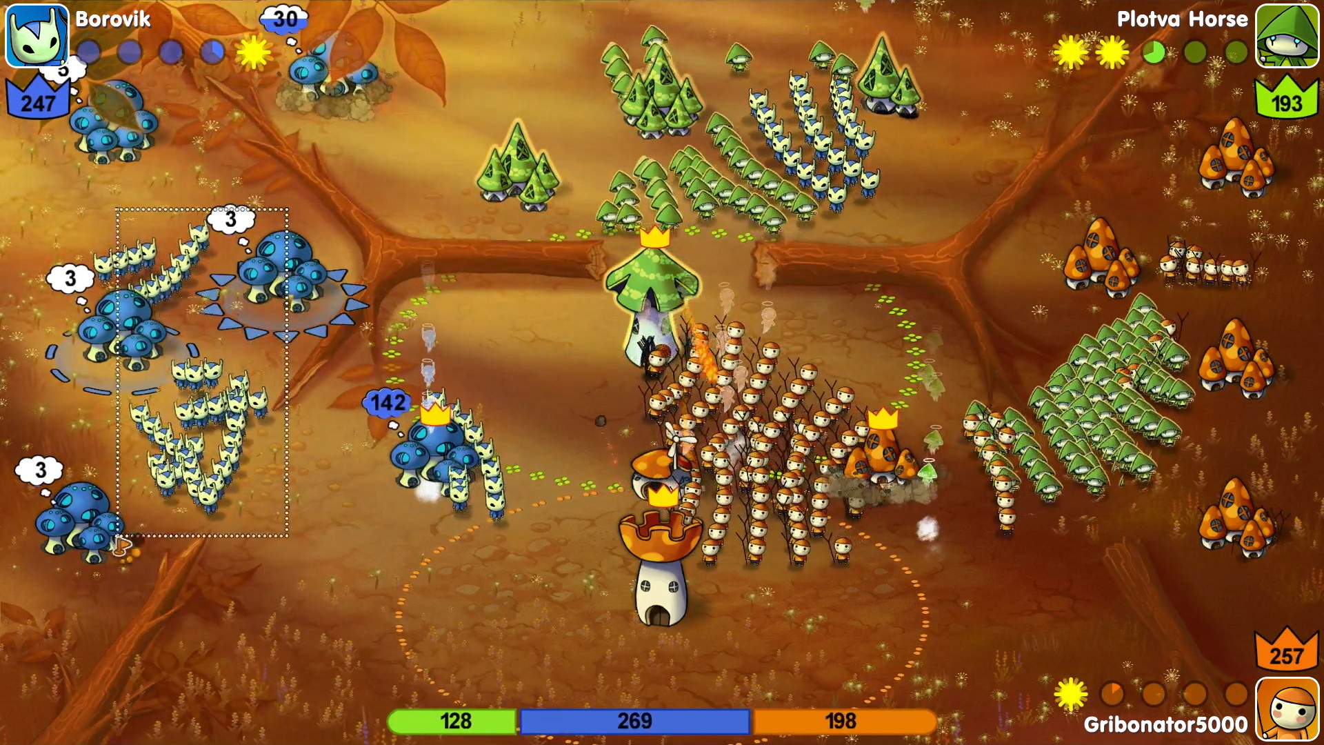 Mushroom Wars - screenshot 3