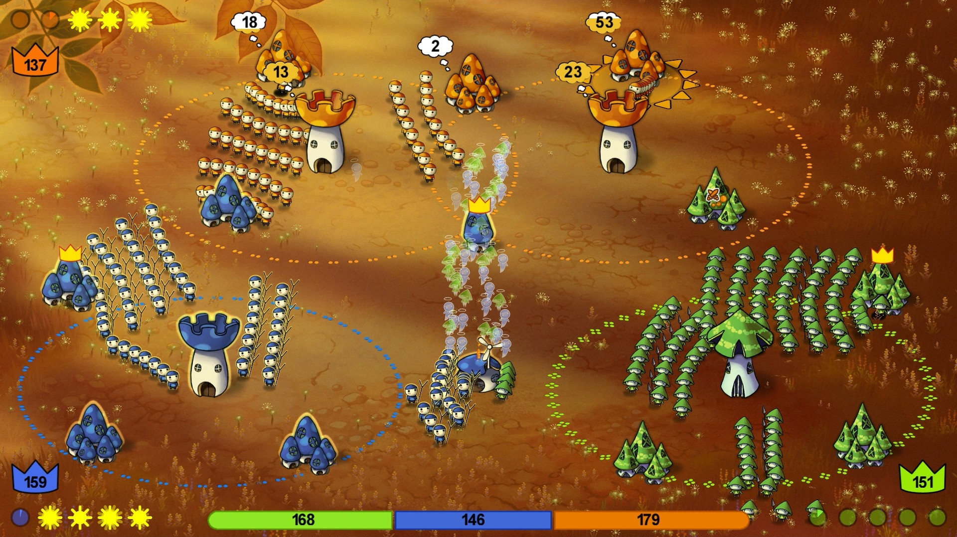 Mushroom Wars - screenshot 1