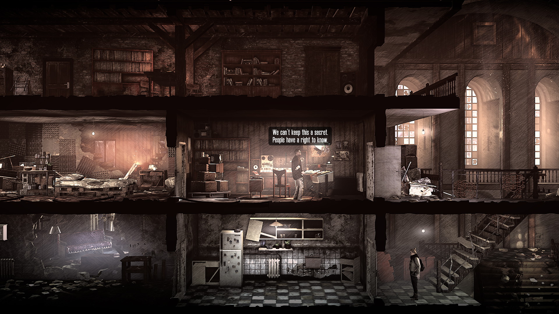 This War of Mine: Stories - The Last Broadcast - screenshot 1