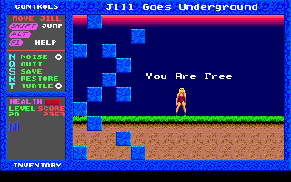 Jill of the Jungle 2: Jill Goes Underground - screenshot 1