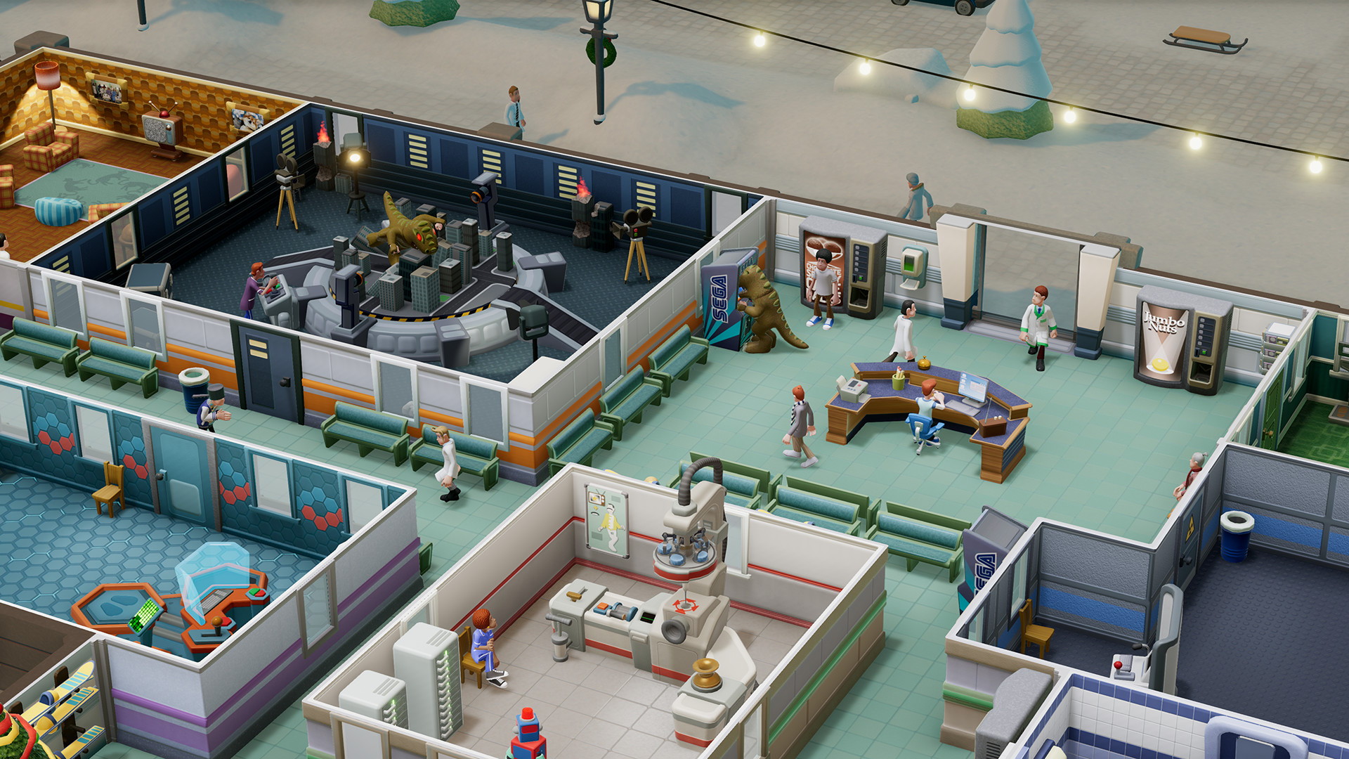 Two Point Hospital: Bigfoot - screenshot 1