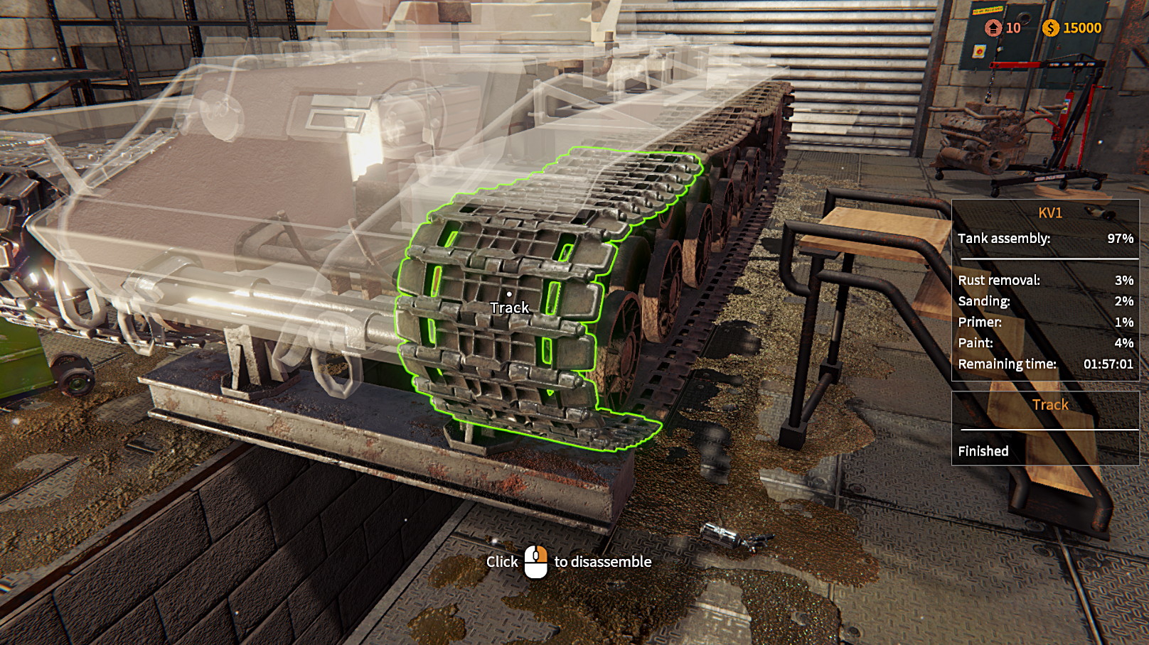 Tank Mechanic Simulator - screenshot 7