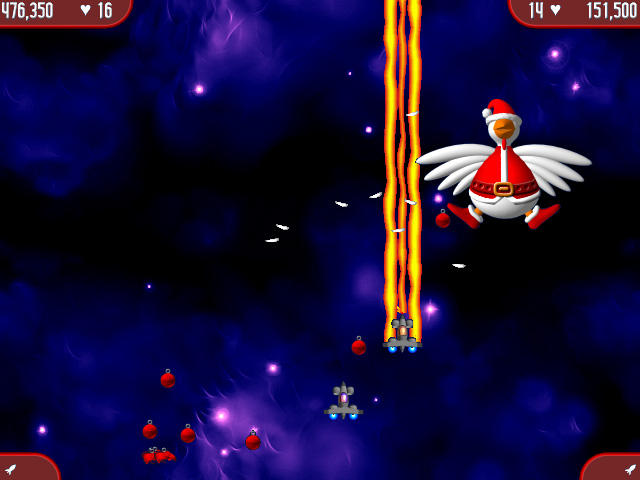 Chicken Invaders 2: The Next Wave (Christmas Edition) - screenshot 6