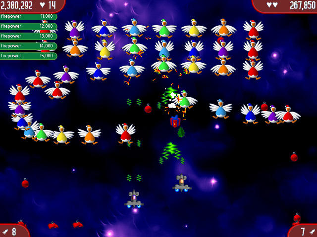 Chicken Invaders 2: The Next Wave (Christmas Edition) - screenshot 4