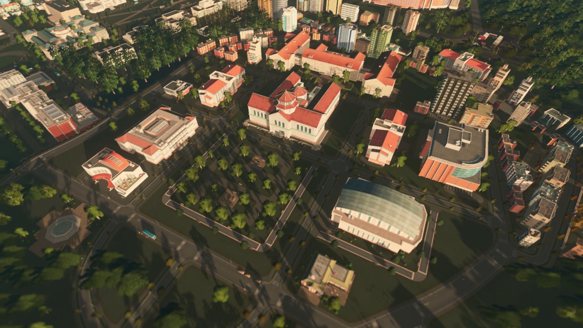 Cities: Skylines - Campus - screenshot 2