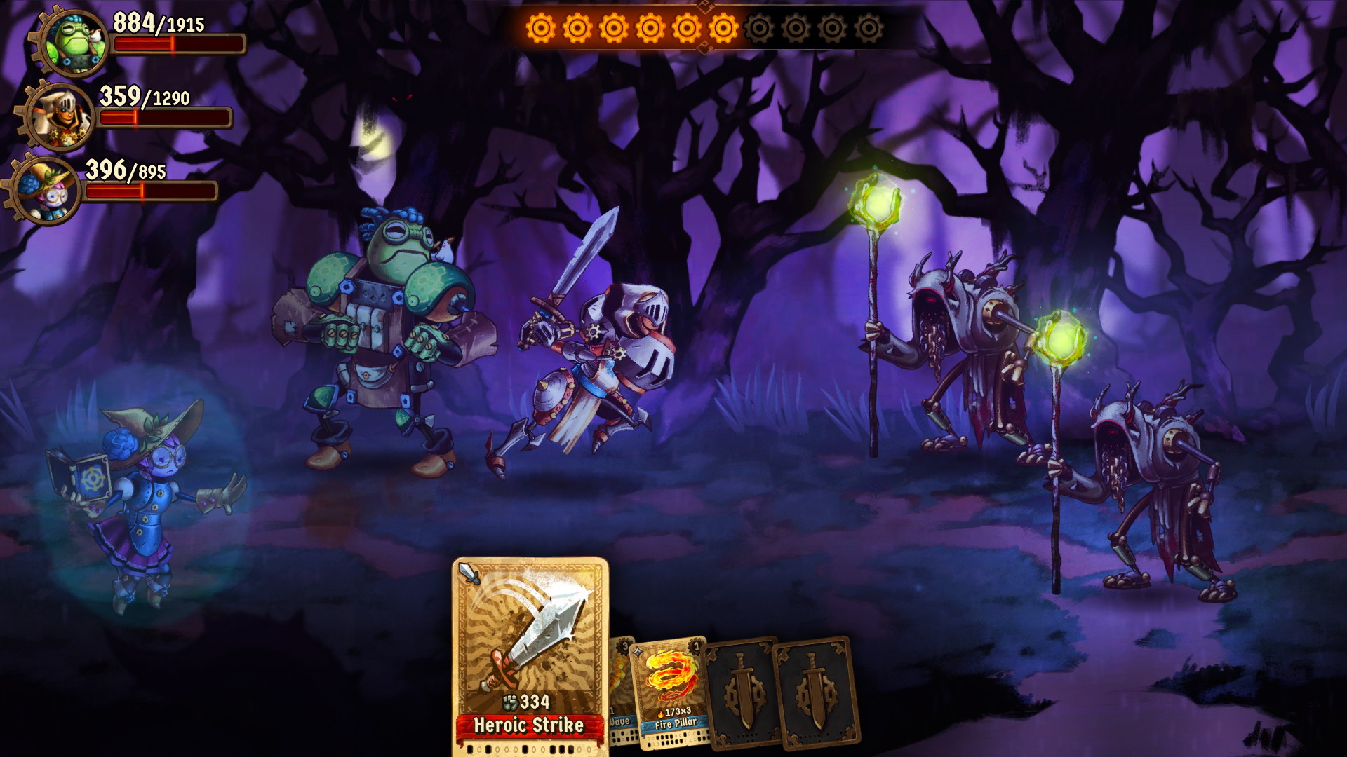 SteamWorld Quest: Hand of Gilgamech - screenshot 14