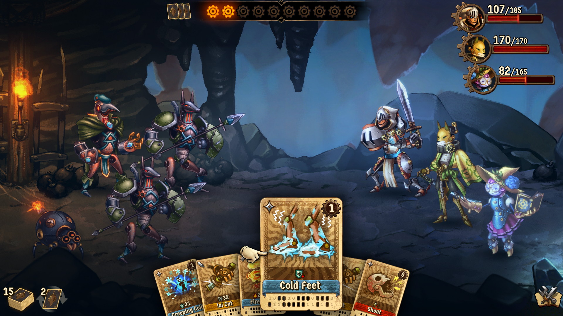 SteamWorld Quest: Hand of Gilgamech - screenshot 13