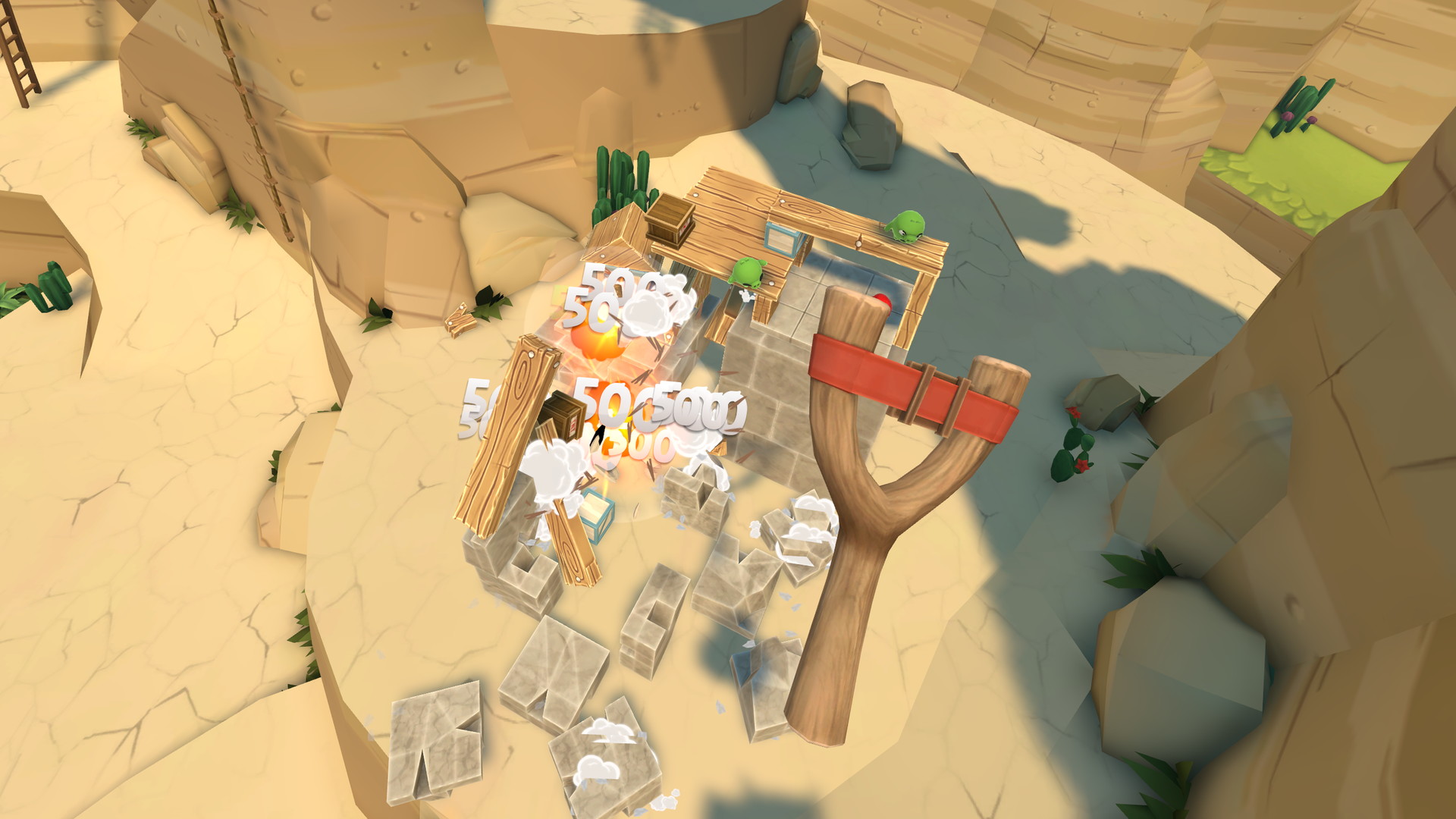 Angry Birds VR: Isle of Pigs - screenshot 5