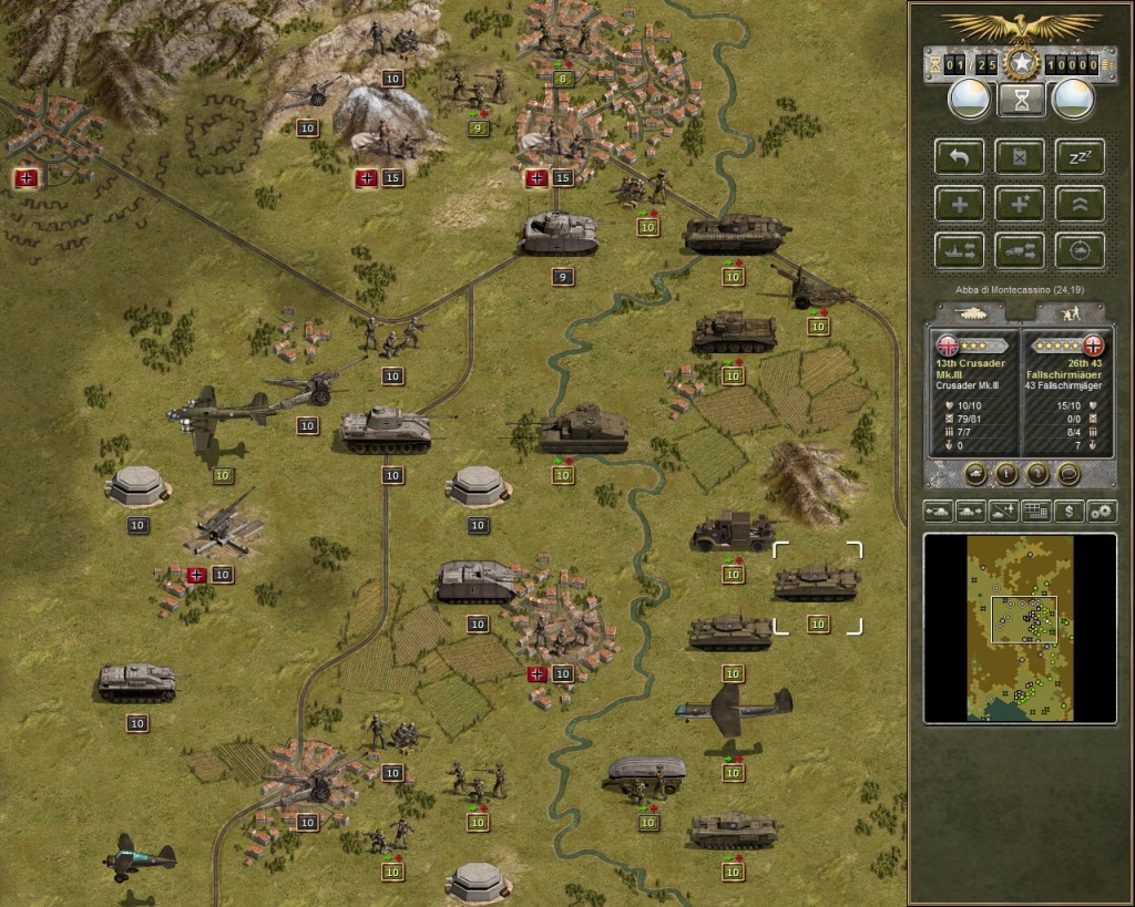 Panzer Corps: Allied Corps - screenshot 1