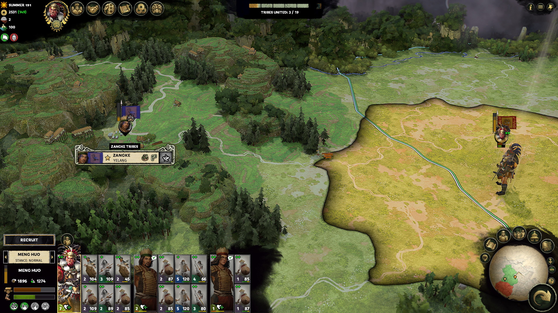Total War: Three Kingdoms - The Furious Wild - screenshot 2