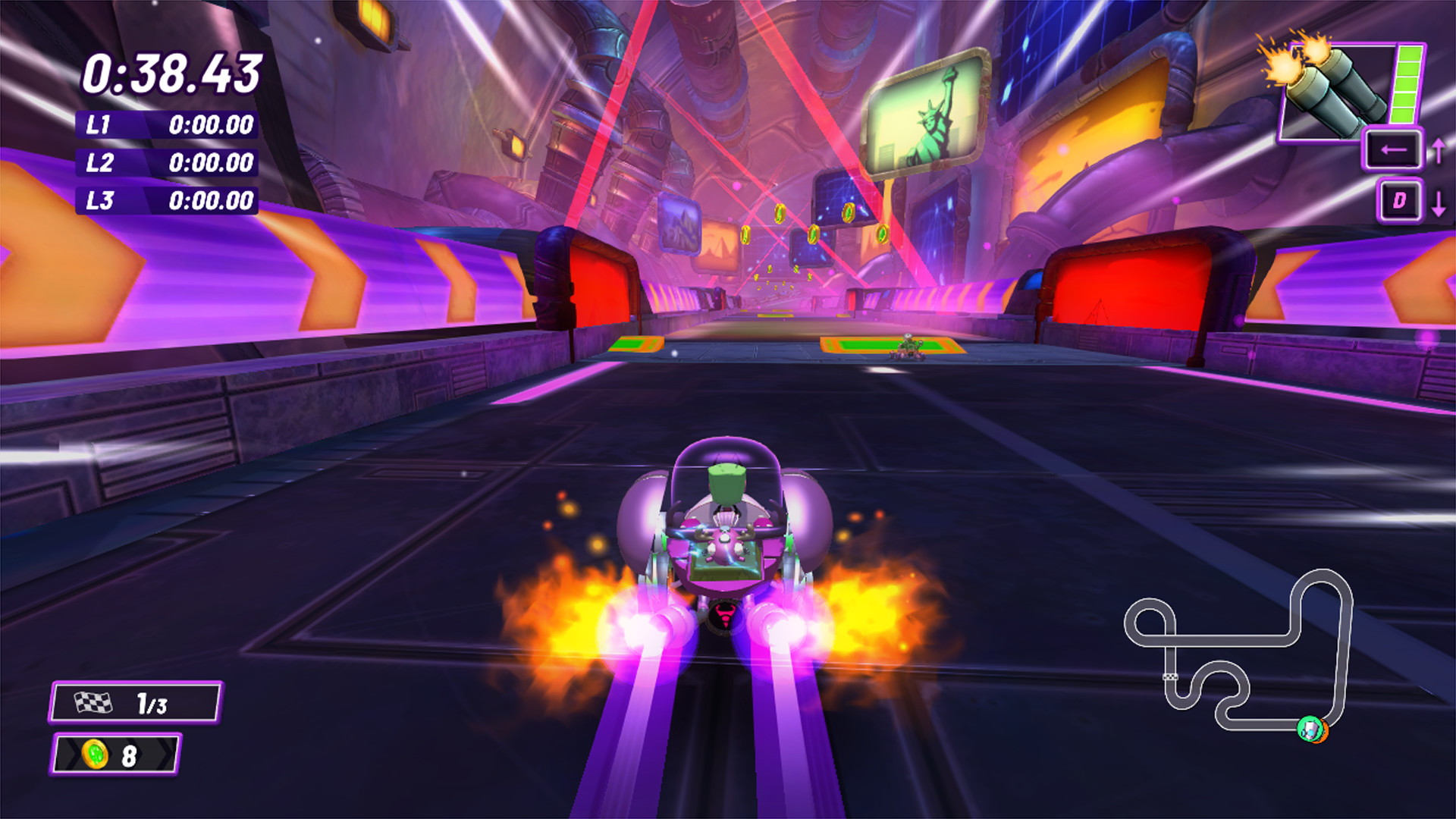 Nickelodeon Kart Racers 2: Grand Prix - screenshot 1