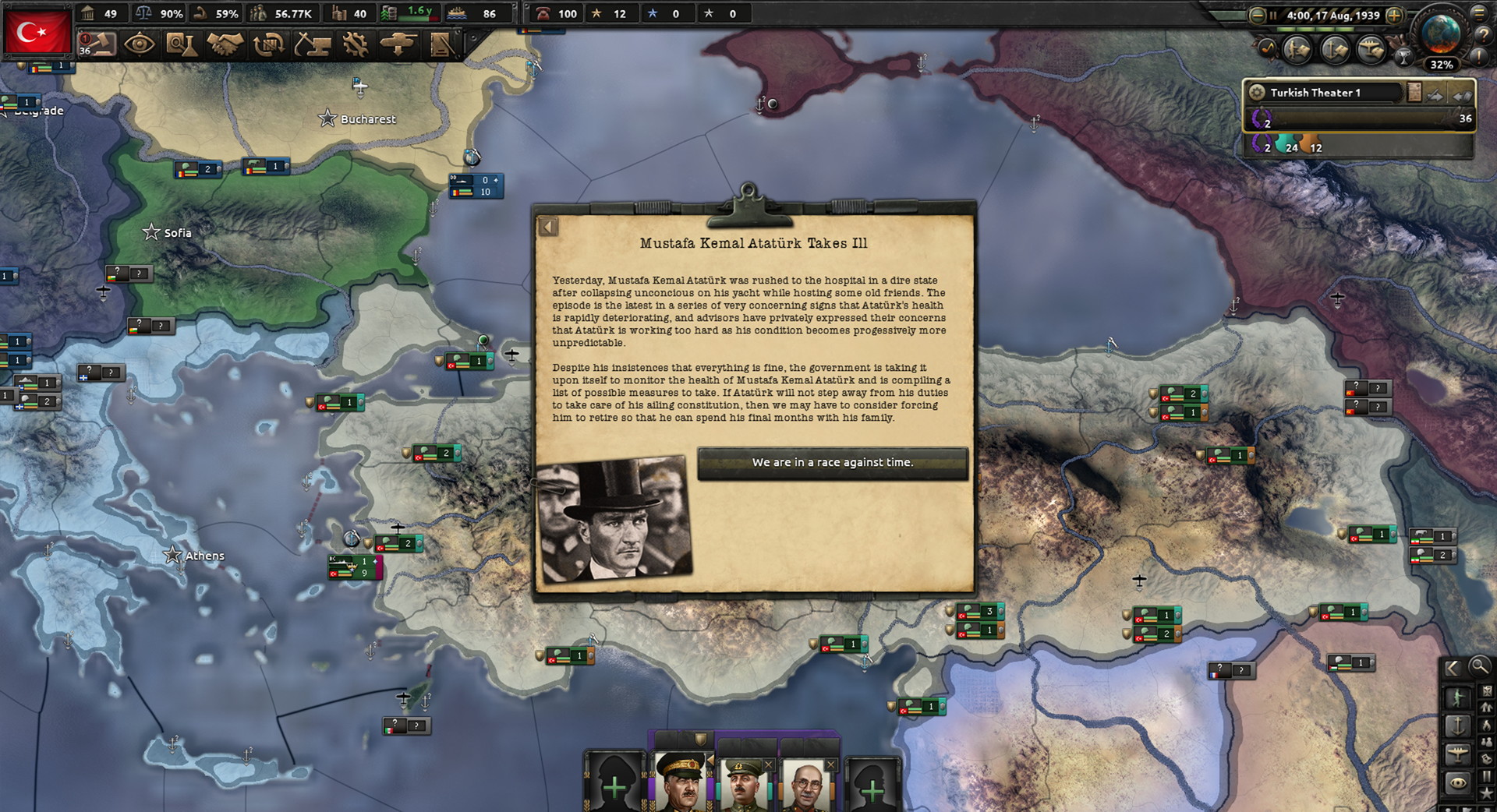 Hearts of Iron IV: Battle for the Bosporus - screenshot 9
