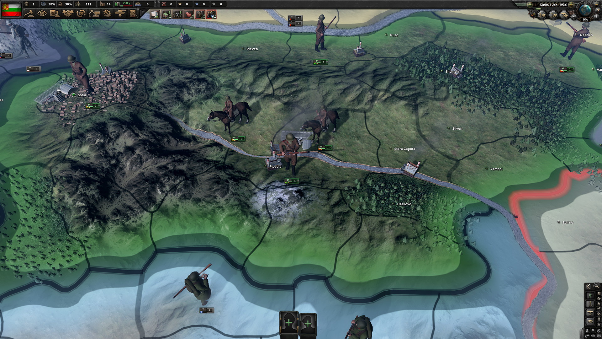 Hearts of Iron IV: Battle for the Bosporus - screenshot 1